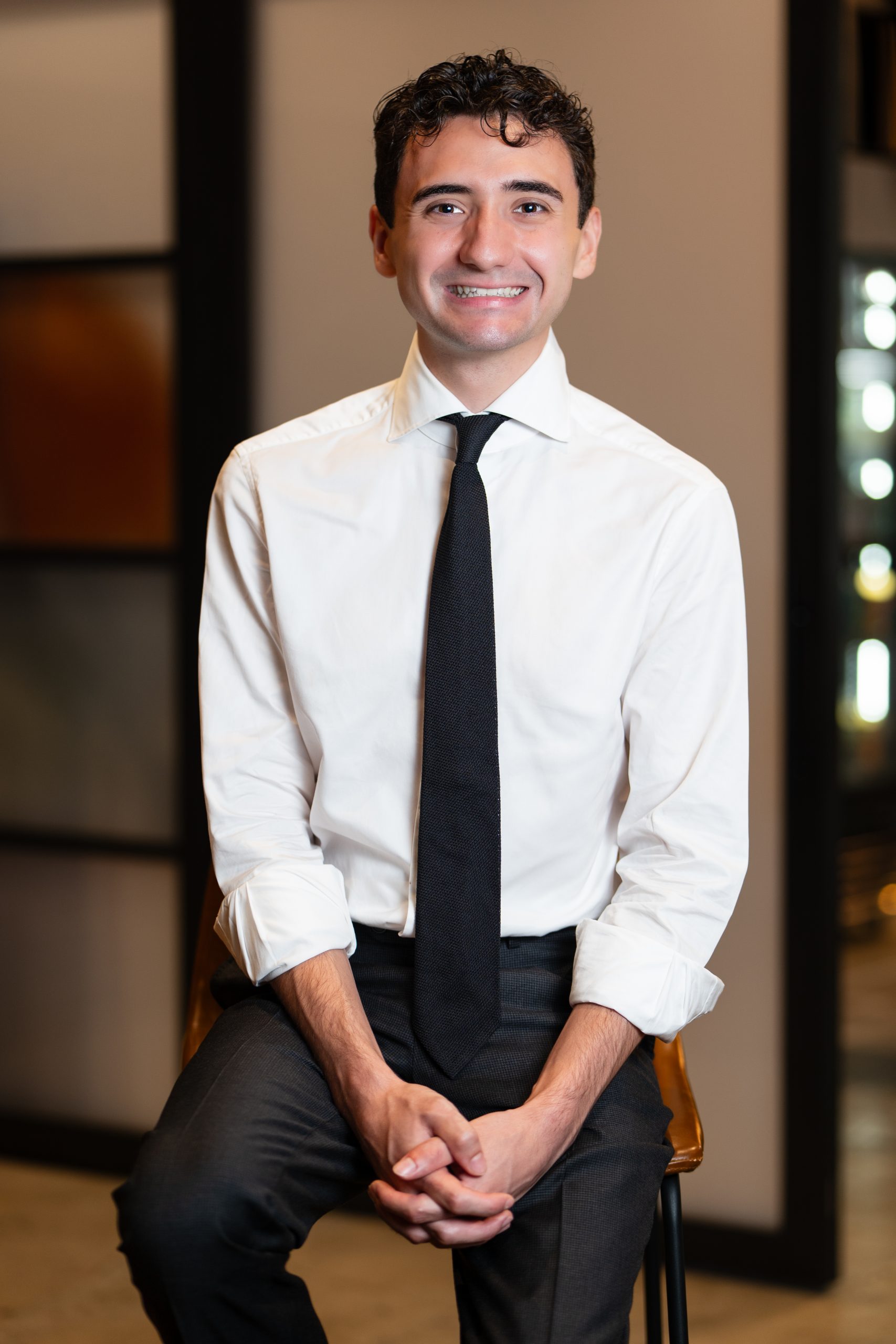Robert Brodie reviewing tax and accounting records at Brodie Tax and Accounting